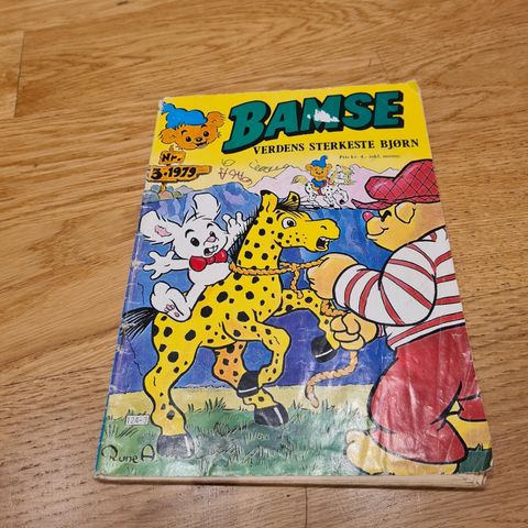 Bamse nr. 3 , 1979 med spill