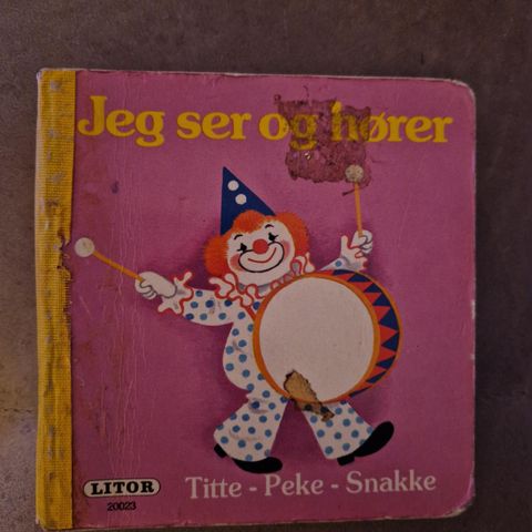 Jeg ser og hører - titte - peke - snakke