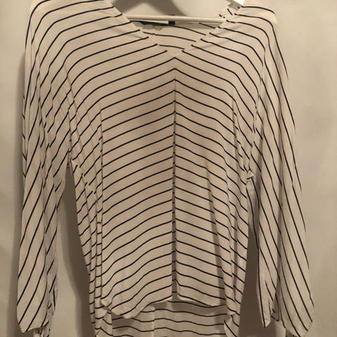 Zara striper Bluse str S