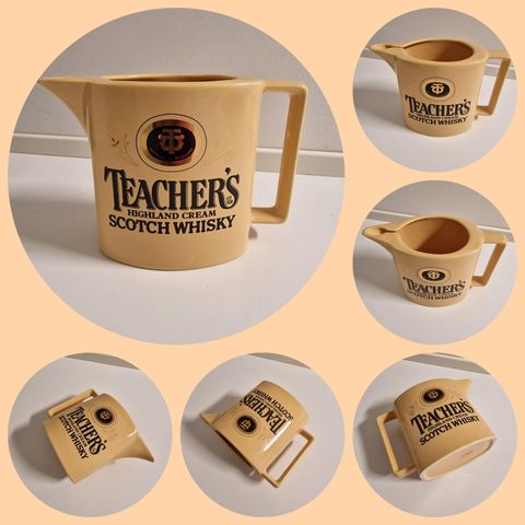 VINTAGE/GAMMEL "TEACHER'S HIGHLAND CREAM SCOTCH WHISKY MUGGE"