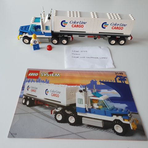 Lego 2149 - Color Line Container Lorry