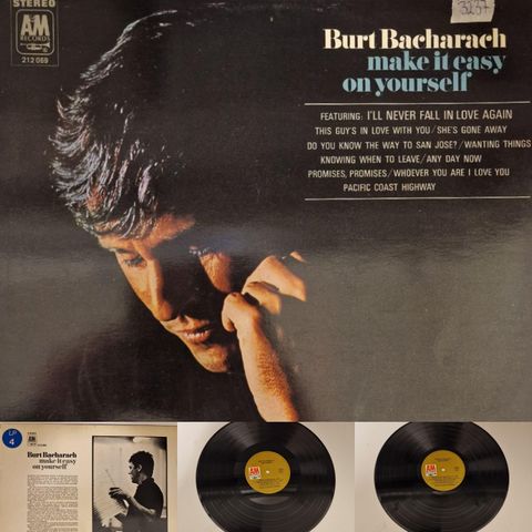 VINTAGE/RETRO LP-VINYL "BURT BACHARACH/MAKE EASY ON YOURSELF 1969"