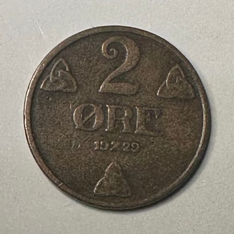 2 øre 1929  (2123)