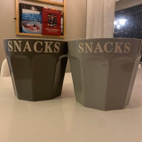 skåler snacks