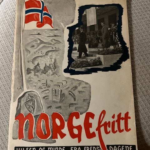 NORGE FRITT - autentisk norsk blad utgitt rett etter 2. verdenskrig