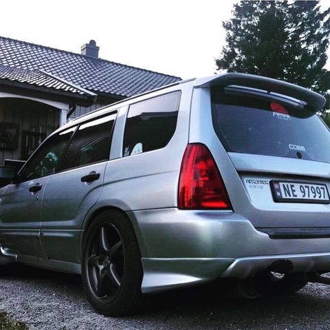 Subaru Forester SG bakre styling spats