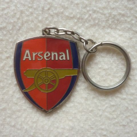 Arsenal metall logo nøkkelring.