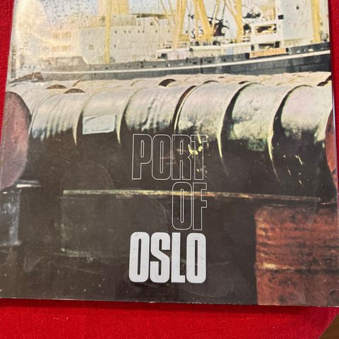 PORT OF OSLO FRA DESEMBER 1964  - BILDER, HISTORIER, engelsk versjon