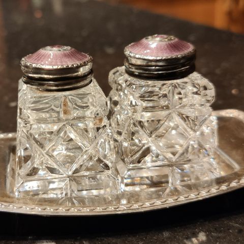 Vintage David Andersen salt og pepper