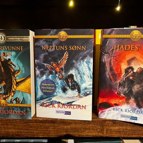 Rick riordan bøker