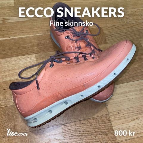 Ecco skinnsko - flott og god på foten!