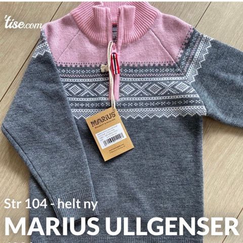 Marius ullgenser - helt ny