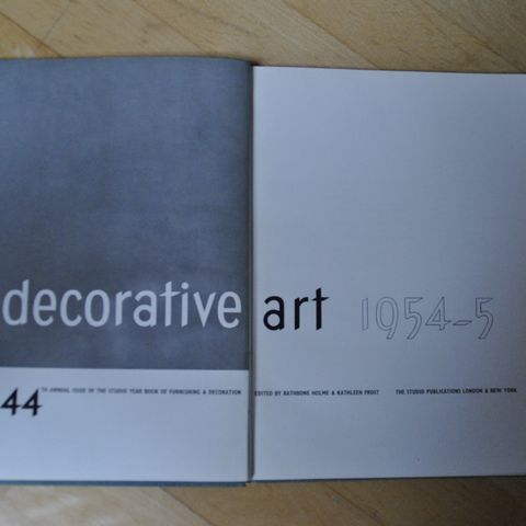 Decorative Art. 1954-1955