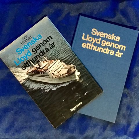 Rederi Svenska Lloyd - 100 års jubileumshistorie 1969 - Skip - Maritim
