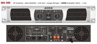 Aoda MA-300 Effektforsterker