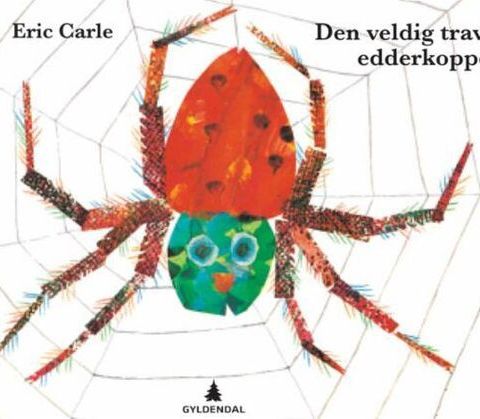 Den veldig travle edderkoppen. Barnebøker Eric Carle