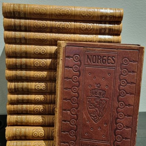 Norges Historie 13 bind. Før ca 800 - 1905