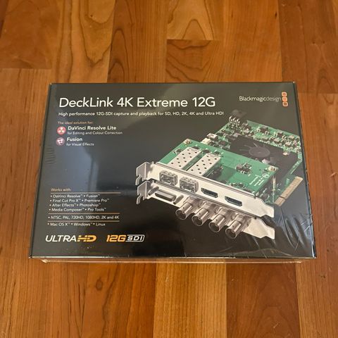 Decklink 4K Extreme 12G (ny/uåpnet)