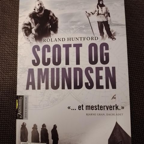 SCOTT OG AMUNDSEN - Roland Huntford. UTSOLGT I BUTIKK!