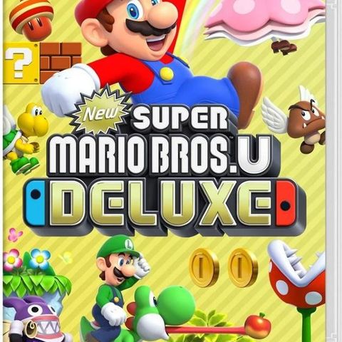 Ny/uåpnet New Super Mario Bros. U Deluxe (Switch)