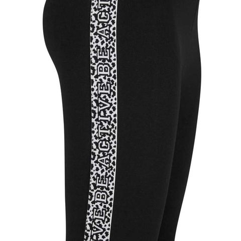 NY ELASTISK LEGGINGS MED 7/8-BENLENGDE I BOMULL, STR. 42