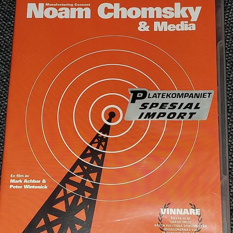 Manufacturing Consent - Noam Chomansky & Media DVD
