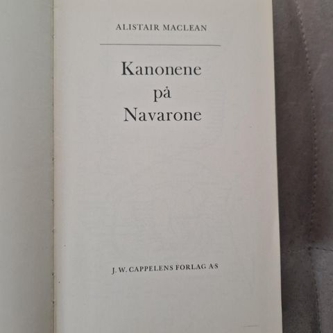 Kanonene på Navarone - Alistair Maclean