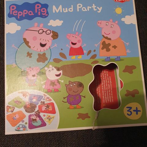 Barnespill. Peppa Pig mud party (peppa gris)