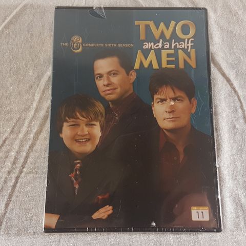 Two and a half Men sesong 6 Ny DVD