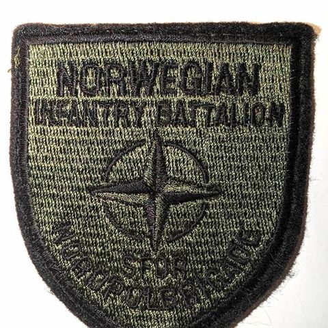 Norsk Militært merke. Patch