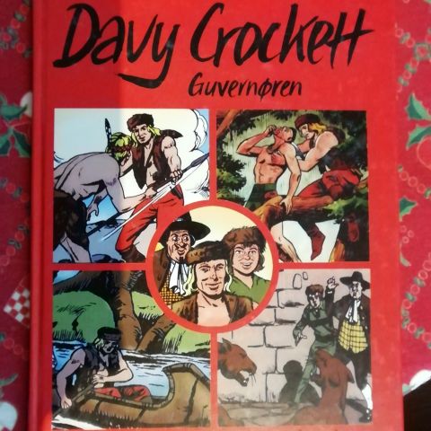 Davy Crockett bok 1 til 9 komplett