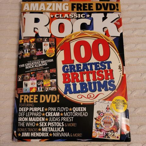 Classic Rock special edition 100 beste britiske album