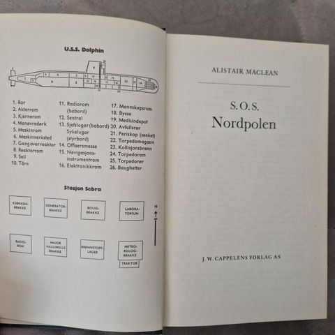 SOS nordpolen - Alistair Maclean