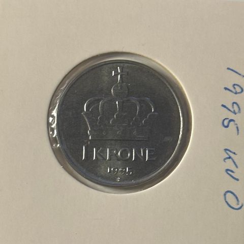 1 kr 1995 usirkulert (2144 V)