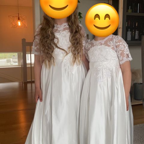 Brudepike - kjoler - søsken
