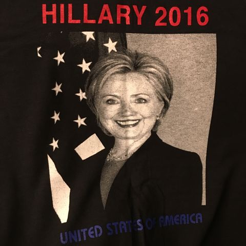 T-shirt, Hillary Clinton 2016