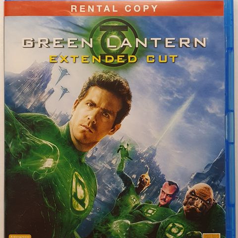 Blu-ray "Green Lantern 💥 Extended Cut" 2011 - Kjøp 4for100,-