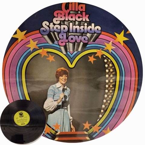 VINTAGE/RETRO LP-VINYL "CILLA BLACK STEP INSIDE LOVE 1968"