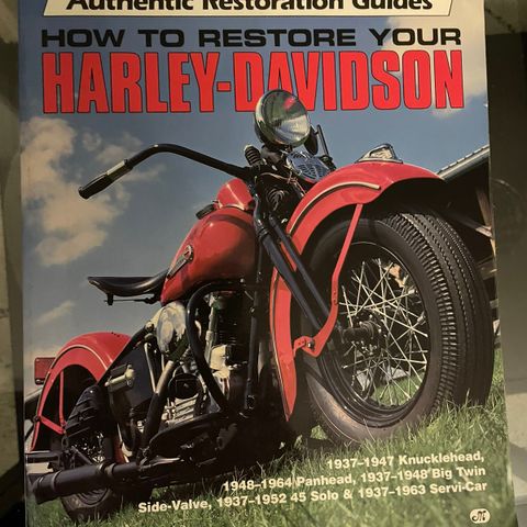Flathead. Knucklehead. Restore Your Harley-Davidson . Bruce Palmer.