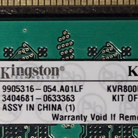 2Gb KIT 240-Pin DDR2-800