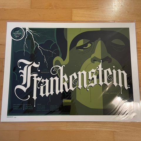 Frankenstein print av Tom Whalen