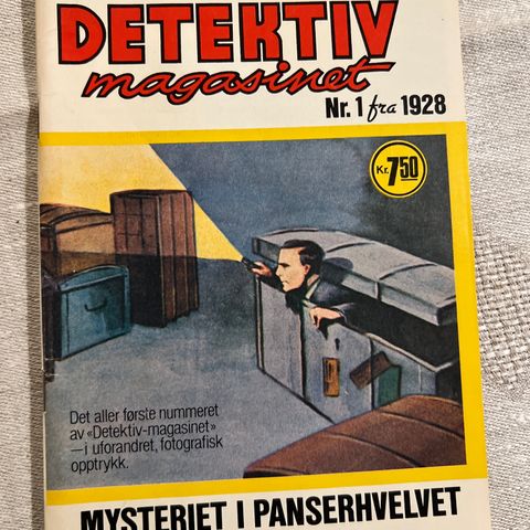 DETEKTIVMAGASIN  FRA SERIENE 400 TIL 1100, FINE BLADER, sist oppd. 27.10.23