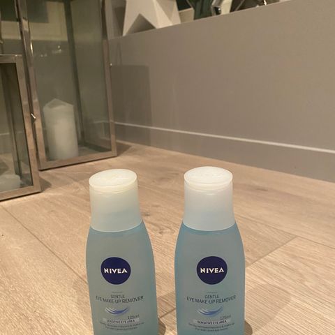 2 x Nivea gentle eye make-up remover sensitive eye area (2 x 125 ml)