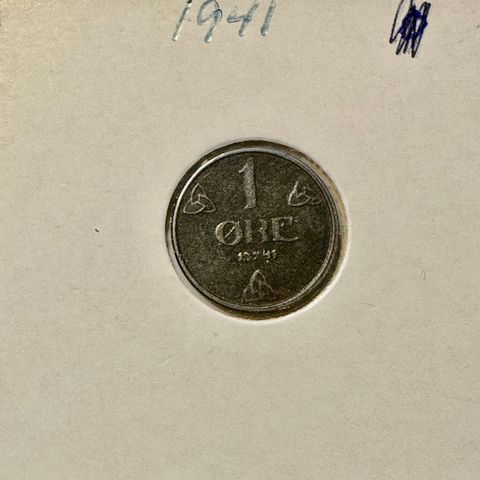1 øre 1941 jern (2166 V)