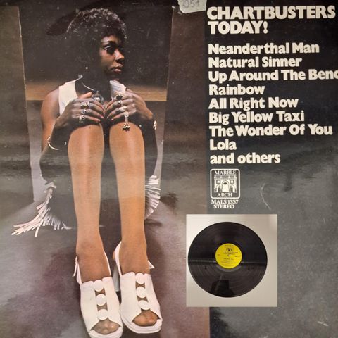 VINTAGE/RETRO LP-VINYL "CHARTBUSTERS TODAY ? - 1970"