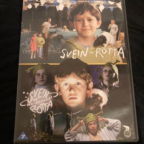 Svein Og Rotta/Svein Og Ufo Mysteriet (2 DVD)