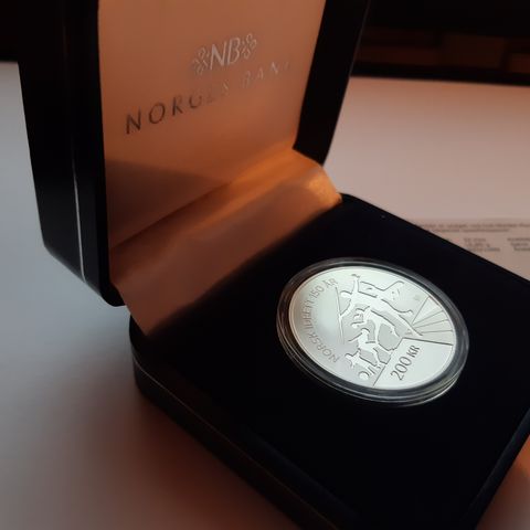 Norge  - 400-Kroner med Sølv-minnemynter(2) - 2011.