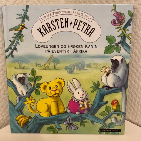 Nesten Nytt Karsten + Petra (Løveungen og Frøken Kanin på Eventyr i Afrika)