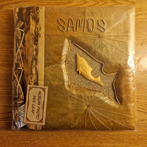 Fotoalbum håndlaget i Samos - 20 bilder - 19 x 20 cm
