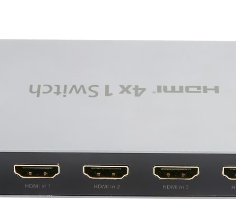 HDMI-Switch 4 porter, 1 utgang